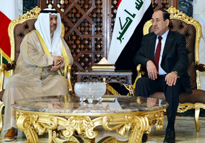 زار رئيس الوزراء الكويتي بغداد الأسبوع الماضي